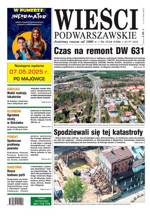 Wieści Podwarszawskie 17-18/2025
