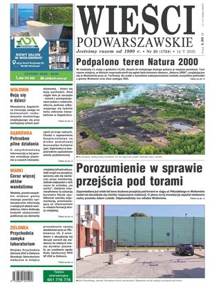 Wieści Podwarszawskie 20/2025