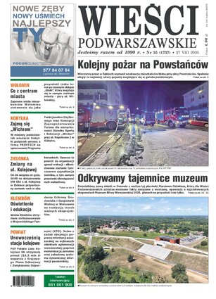 Wieści Podwarszawskie 35/2025