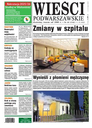 Wieści Podwarszawskie 40/2025