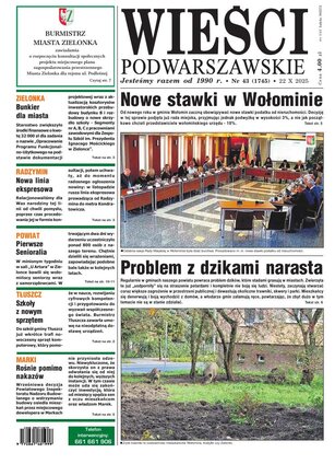 Wieści Podwarszawskie 43/2025