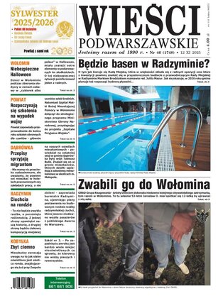 Wieści Podwarszawskie 46/2025