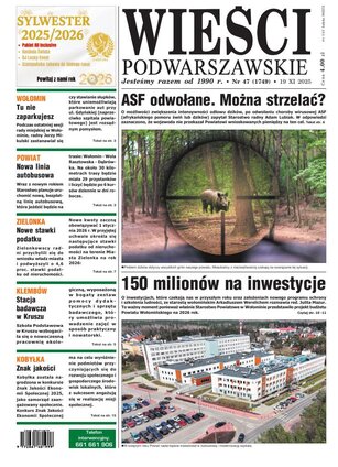 Wieści Podwarszawskie 47/2025
