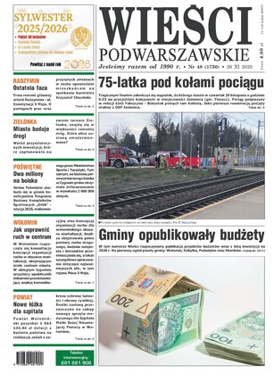 Wieści Podwarszawskie 48/2025