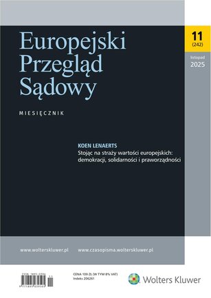 Europejski Przegląd Sądowy 11/2025