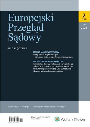 Europejski Przegląd Sądowy 2/2025