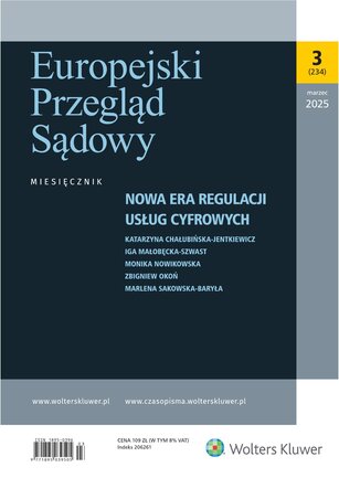 Europejski Przegląd Sądowy 3/2025