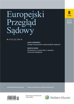 Europejski Przegląd Sądowy 8/2025