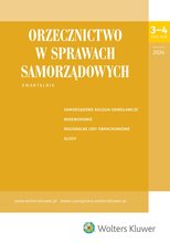 Orzecznictwo w sprawach samorządowych 3-4/2024