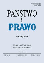 Państwo i Prawo 10/2025