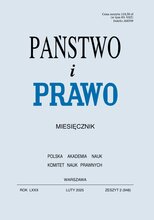 Państwo i Prawo 2/2025