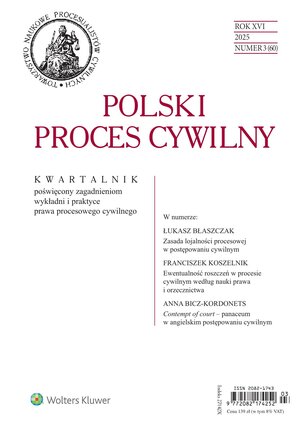 Polski Proces Cywilny 3/2025