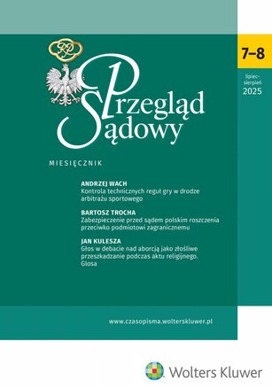 Przegląd Sądowy 7-8/2025