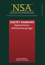 Zeszyty Naukowe Sądownictwa Administracyjnego 2/2025
