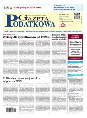 Gazeta Podatkowa 100/2025