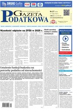 Gazeta Podatkowa 17/2025