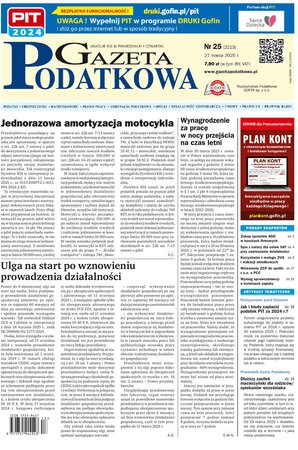 Gazeta Podatkowa 25/2025