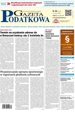 Gazeta Podatkowa 26/2025
