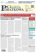 Gazeta Podatkowa 32/2025