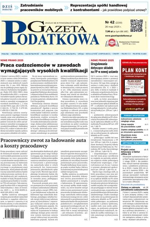 Gazeta Podatkowa 42/2025