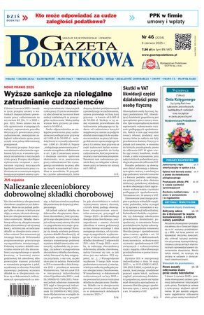 Gazeta Podatkowa 46/2025