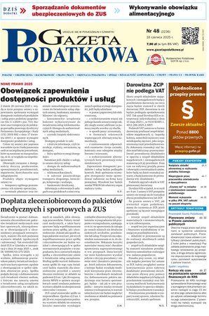 Gazeta Podatkowa 48/2025
