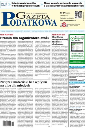 Gazeta Podatkowa 56/2025