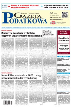Gazeta Podatkowa 7/2025