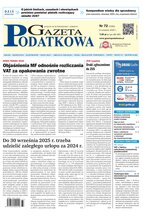 Gazeta Podatkowa 72/2025