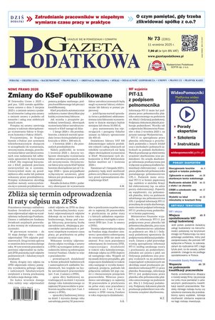 Gazeta Podatkowa 73/2025