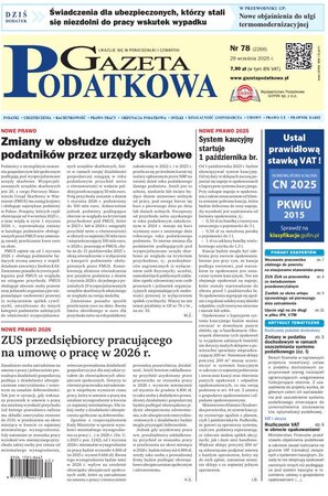 Gazeta Podatkowa 78/2025