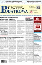 Gazeta Podatkowa 85/2025