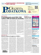 Gazeta Podatkowa 90/2025