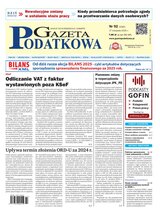 Gazeta Podatkowa 92/2025