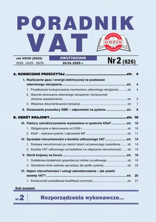 Poradnik VAT 2/2025