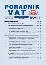 Poradnik VAT 20/2025