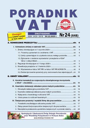 Poradnik VAT 24/2025