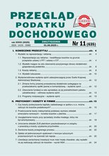 Przegląd Podatku Dochodowego 11/2025