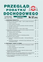 Przegląd Podatku Dochodowego 17/2025