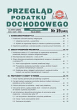Przegląd Podatku Dochodowego 19/2025