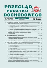 Przegląd Podatku Dochodowego 9/2025