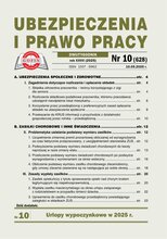 Ubezpieczenia i Prawo Pracy 10/2025