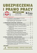 Ubezpieczenia i Prawo Pracy 3/2025