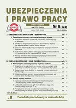 Ubezpieczenia i Prawo Pracy 6/2025