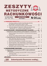 Zeszyty Metodyczne Rachunkowości 14/2025