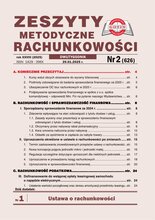 Zeszyty Metodyczne Rachunkowości 2/2025