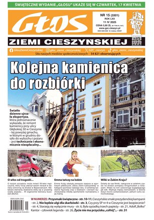 Głos Ziemi Cieszyńskiej 15/2025