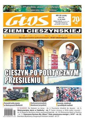 Głos Ziemi Cieszyńskiej 50/2025
