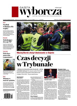 Gazeta Wyborcza Stołeczna 241/2026