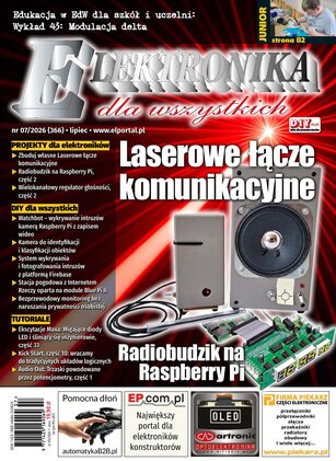 Elektronika dla Wszystkich 7/2026